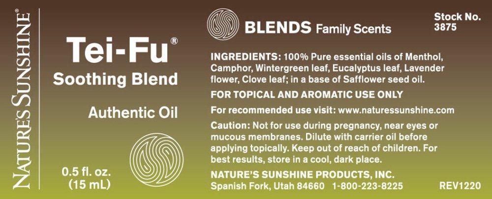 Nature's Sunshine, Tei-Fu, Soothing Blend, Authentic Oil, 0.5 fl oz (15ml) - Image 2
