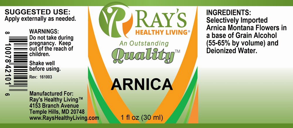 Ray's Healthy Living, Arnica, 1 fl oz (30ml) - Image 2