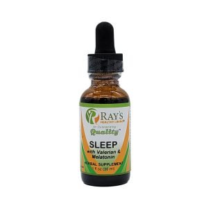 Ray's Healthy Living, Sleep with Valerian & Melatonin, Herbal Supplement, 1 fl oz (30ml)