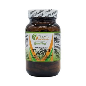 Ray's Healthy Living, St. John's Wort, 0.3% Hypericin, Full Spectrum, 100% Vegetarian, Herbal Supplement, 90 Veggie Caps