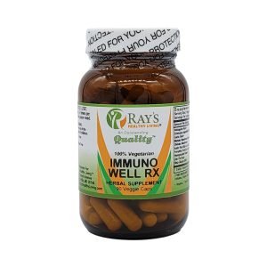 Ray's Healthy Living, Immuno Well Rx, 100% vegetarian, Herbal Supplement, 90 Veggie Caps