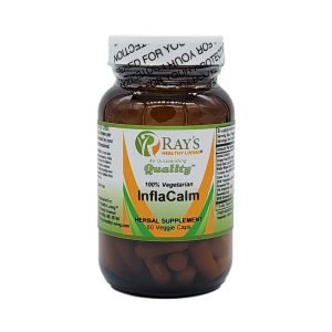 Ray's Healthy Living, InflaCalm, 100% Vegetarian, Herbal Supplement, 90 Veggie Caps