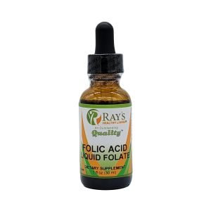 Ray's Healthy Living, Folic Acid Liquid Folate 400mcg, Dietary Supplement, 1 fl oz (30ml)