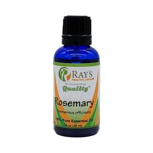 Ray's Healthy Living, Rosemary (Rosmarinus officialis), 100% Pure Essential Oil, 1 fl oz (30ml)