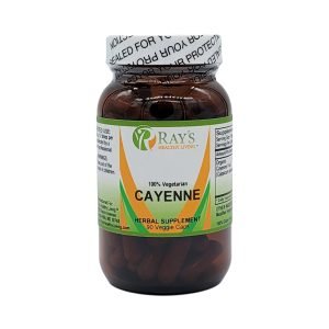 Ray's Healthy Living, Cayenne, 100% Vegetarian, Herbal Supplement, 90 Veggie Caps