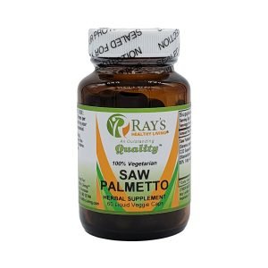 Ray's Healthy Living, Saw Palmetto, 100% Vegetarian, Herbal Supplement, 60 Liquid Veggie Caps