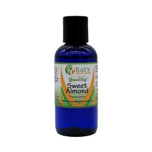 Ray's Healthy Living, Sweet Almond (Prunis dulcis), 100% Pure Moisturizing Oil, 4 fl oz (118ml)