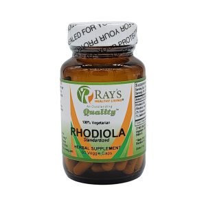 Ray's Healthy Living, Rhodiola, Standardized, 100% Vegetarian, Herbal Supplement, 60 Veggie Caps