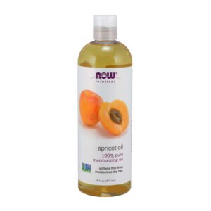 NOW Solutions, Apricot Oil, 100% Pure Moisturizing Oil, Softens Fine Lines. Moisturizes Dry Hair, 16 fl oz (473ml), NON GMO