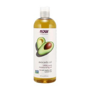 NOW Solutions, Avocado Oil, 100% Pure Moisturizing Oil, for Soft, Healthy Skin, Nutrient Rich, 16 fl oz (473ml), NON GMO