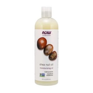 NOW Solutions, Shea Nut Oil, Moisturizing Oil, Multi-Purpose, Nourish & Moisturize, 16 fl oz (473ml), NON GMO