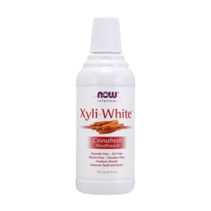 NOW, Xyliwhite Cinnafresh Mouthwash 16 Oz