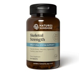 Nature's Sunshine, Skeletal Strength, Structural System Support, Vital for Bones, Muscles, Ligaments, Tendons and Skin, Dietary Supplement, 150 Tablets