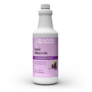Nature's Sunshine, Ionic Mineral, Charged Ionic Minerals with Acai and Fulvic Acid, Dietary Supplement, 32 fl oz (946ml)