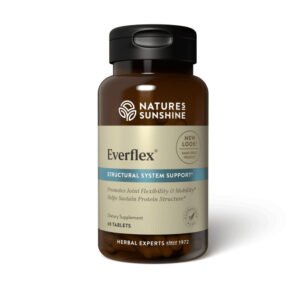 Nature's Sunshine, Everflex, Structural System Support, Promotes Joint Flexibility & Mobility, Helps Sustain Protein Structure, Dietary Supplement, 60 Tablets