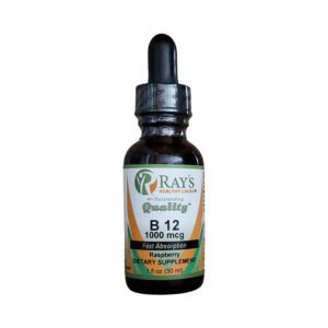 Ray's Healthy Living, B-12 1,000mcg, Fast Absorption, Raspberry, Dietary Supplement, 1 fl oz (30ml)