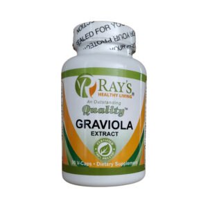 Ray's Healthy Living, An Outstanding Quality, Graviola Extract, Certified 100% Organic,90 V-Caps, Dietary Supplement