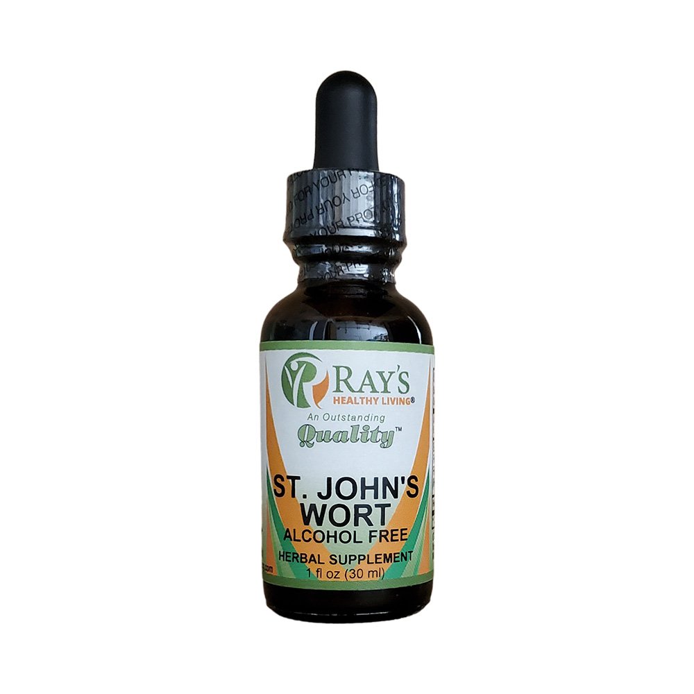 Ray's Healthy Living, St. John's Wort, Alcohol Free, Herbal Supplement, 1 fl oz (30ml)