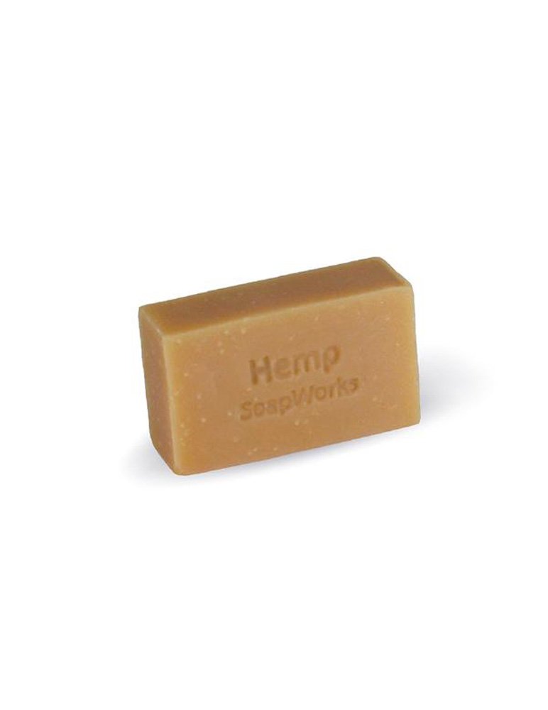 Soap Works, Hemp Oil Bar, Nourishing to Skin with Anti-Aging Properties, Hemp Oil is Rich in Omega 3, 6 & Gamma-linolenic Fatty Acids